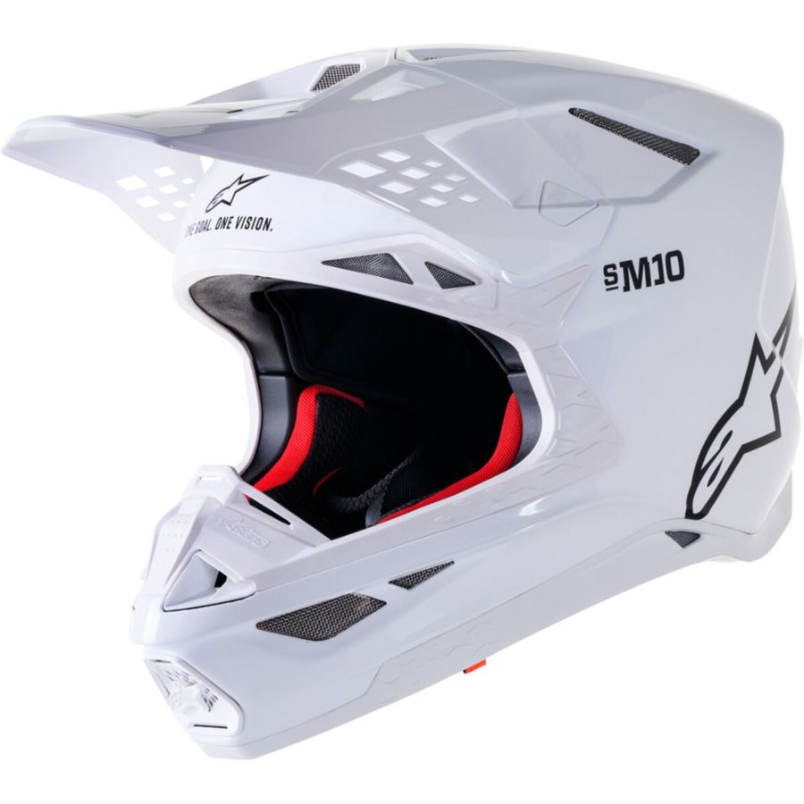 Kask ALPINESTARS sm10 solid wht 2xl