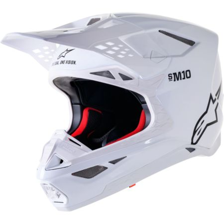 Kask ALPINESTARS sm10 solid wht 2xl
