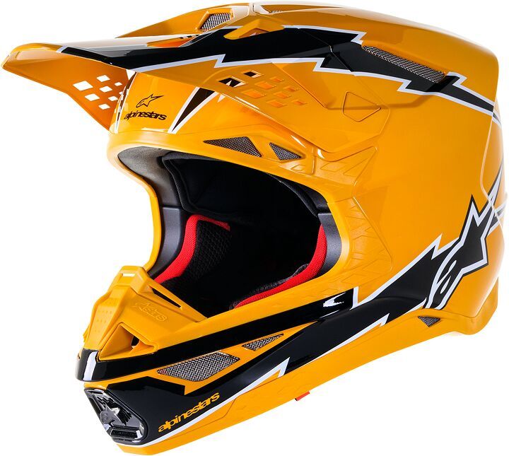 Kask ALPINESTARS sm10 amp blk/yl l