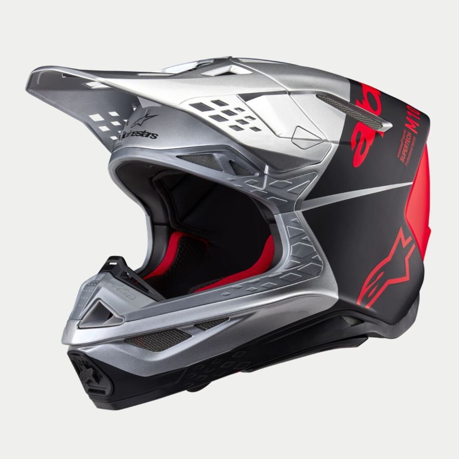 Kask ALPINESTARS sm10 flood oran l