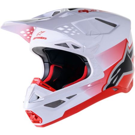 Kask ALPINESTARS sm10 unit rd/wt l