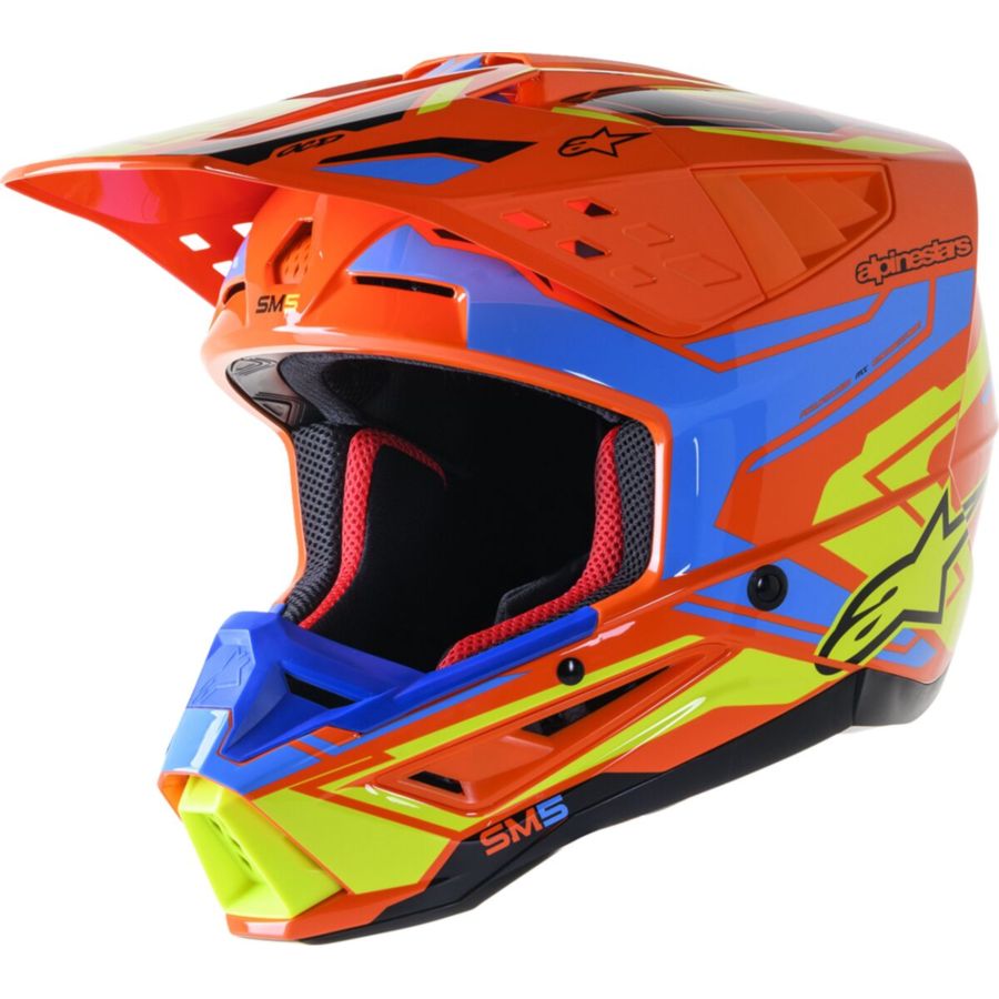 Kask ALPINESTARS sm5 act2 or/c/y l