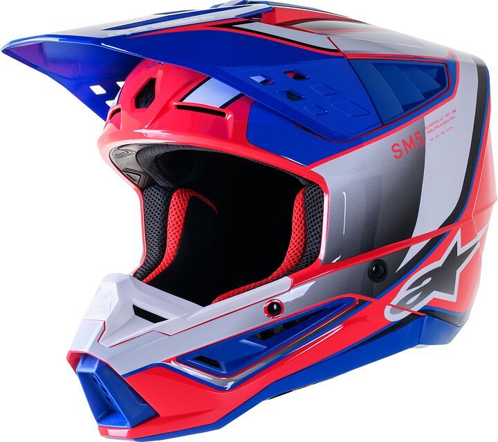 Kask ALPINESTARS sm5 sail pk/bl 2xl