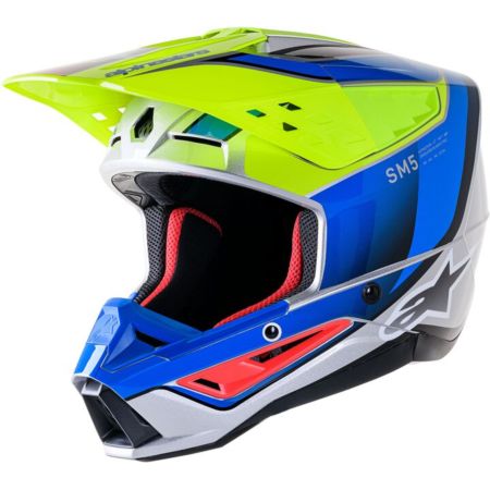 Kask ALPINESTARS sm5 sail ylw/bl 2xl