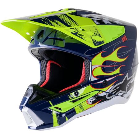 Kask ALPINESTARS sm5 rash nv/yl 2xl