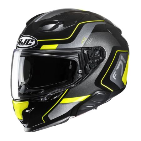 Kask HJC f71 arcan mc3h czarny/fluo żółty 2xl