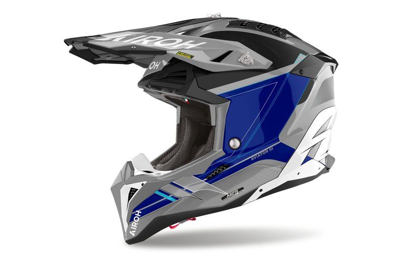 Kask AIROH AVIATOR 3 SABRE BLUE L