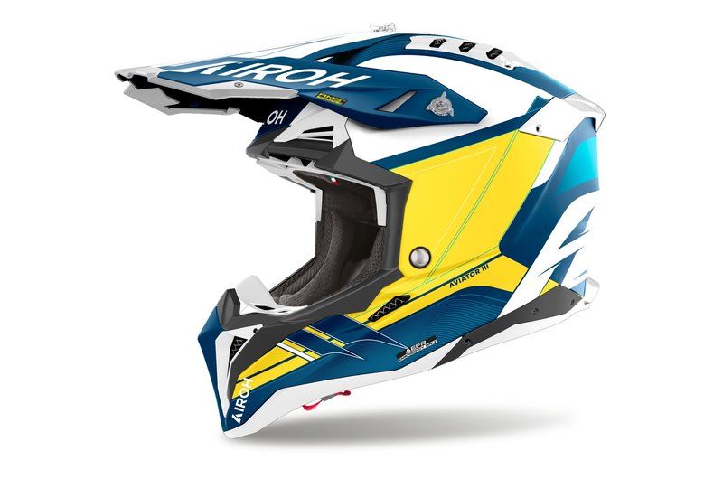 Kask AIROH AVIATOR 3 SABRE BLUE MATT L