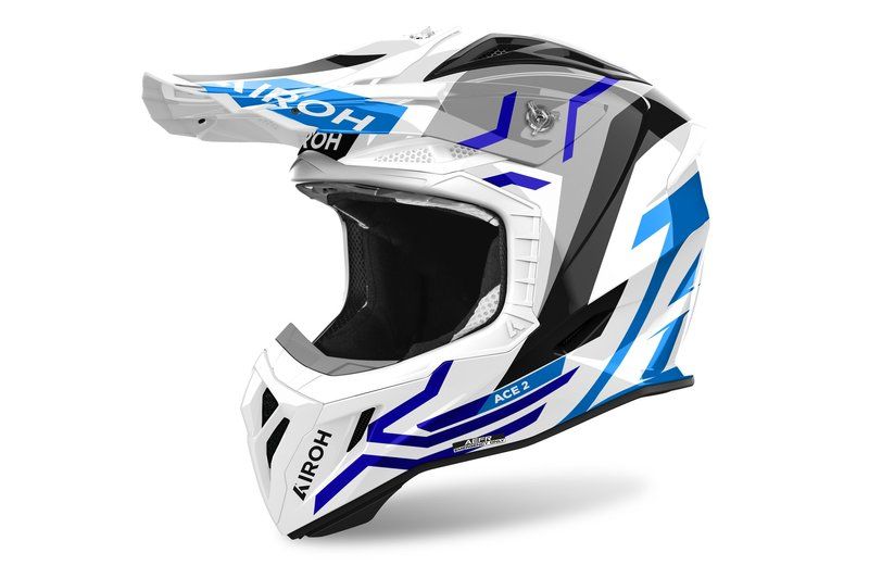 Kask AIROH AVIATOR Ace 2 GROUND BLUE GLOSS L