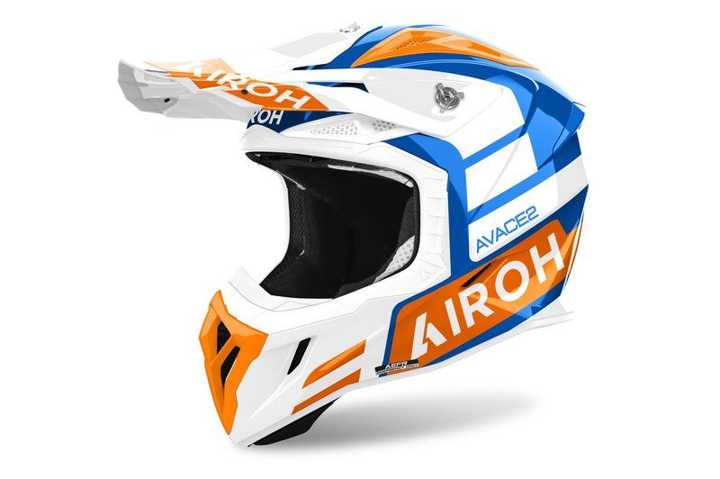 Kask AIROH AVIATOR Ace 2 SAKE POMARAŃCZOWY L