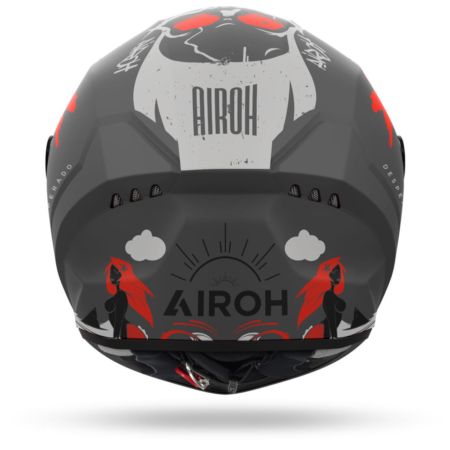 Kask AIROH CONNOR DESPERADO ORANGE MATT L