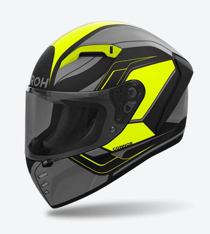 Kask AIROH CONNOR DUNK YELLOW MATT 2XL