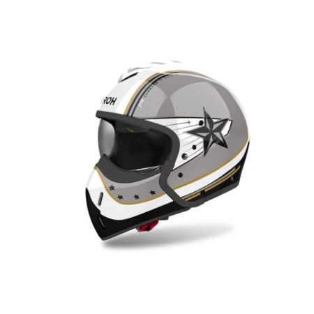 Kask AIROH J 110 COMMAND ZŁOTY BROKAT XXL