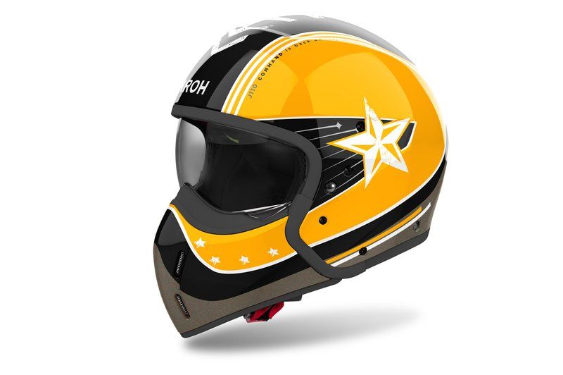 Kask AIROH J 110 COMMAND ŻÓŁTY GLOSS L Kask AIROH J 110 COMMAND ŻÓŁTY GLOSS L