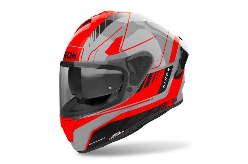 Kask AIROH SPARK 2 CHRONO ORANGE GLOSS XXL