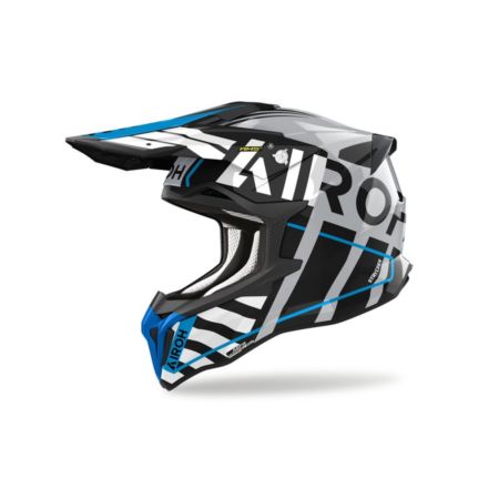 Kask AIROH STRYCKER BRAVE NIEBIESKO-SZARY 2XL