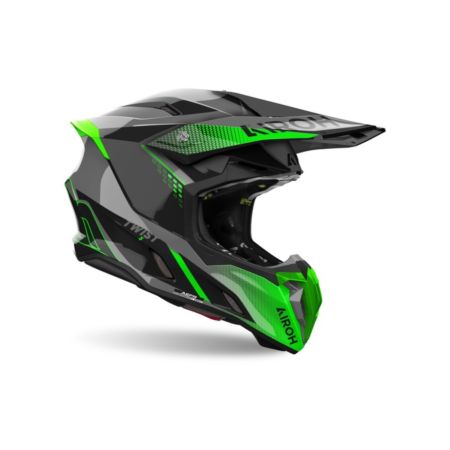 Kask AIROH TWIST 3 Shard GREEN GLOSS 2XL
