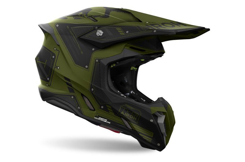 Kask AIROH TWIST 3 Military FROSTED 2XL