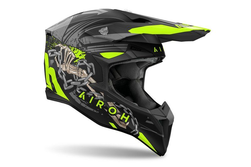 Kask AIROH WRAAAP Darkness FROSTED L