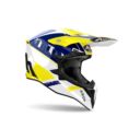 Kask AIROH WRAAAP Feel YELLOW/BLUE GLOSS 2XL