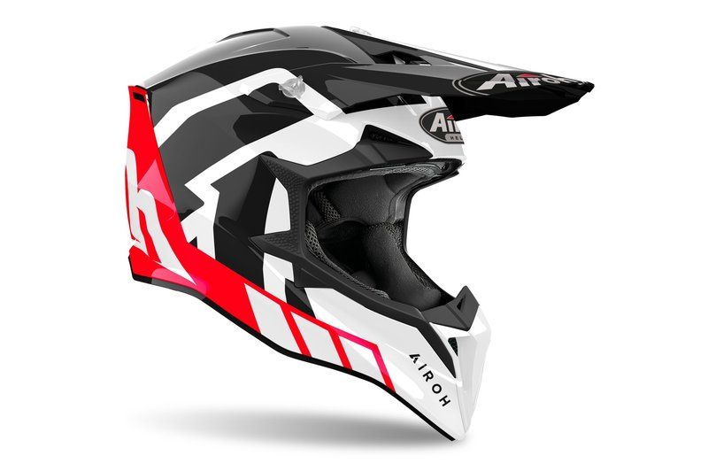 Kask AIROH WRAAAP Reloaded RED GLOSS 2XL
