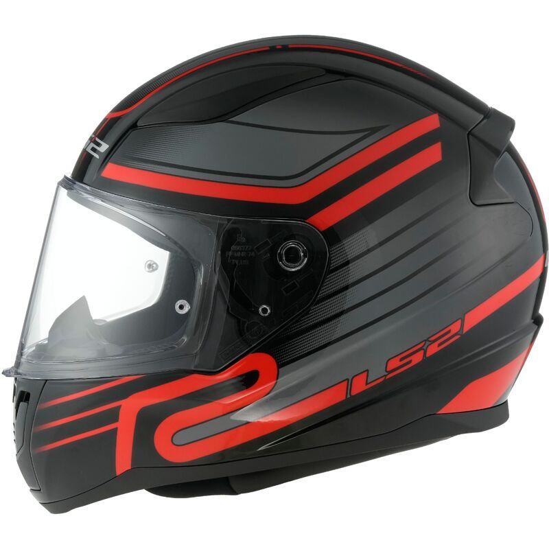 Kask LS2 FF353 rapid II CIRCUIT black red-06 XS Kask LS2 FF353 rapid II CIRCUIT black red-06 XS