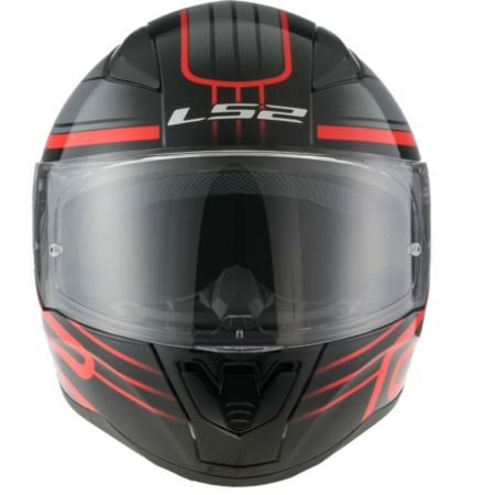 Kask LS2 FF353 rapid II CIRCUIT black red-06 XS