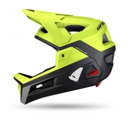 Kask UFO defcon two czarny/żółty neon XS/S/m