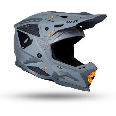 Kask echus UFO szary L