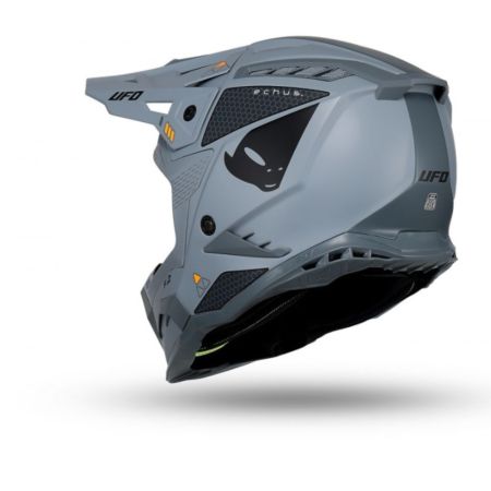 Kask echus UFO szary L