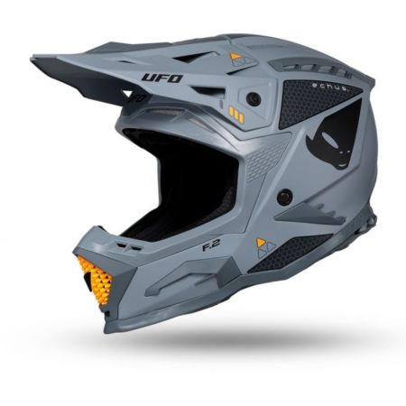 Kask echus UFO szary L
