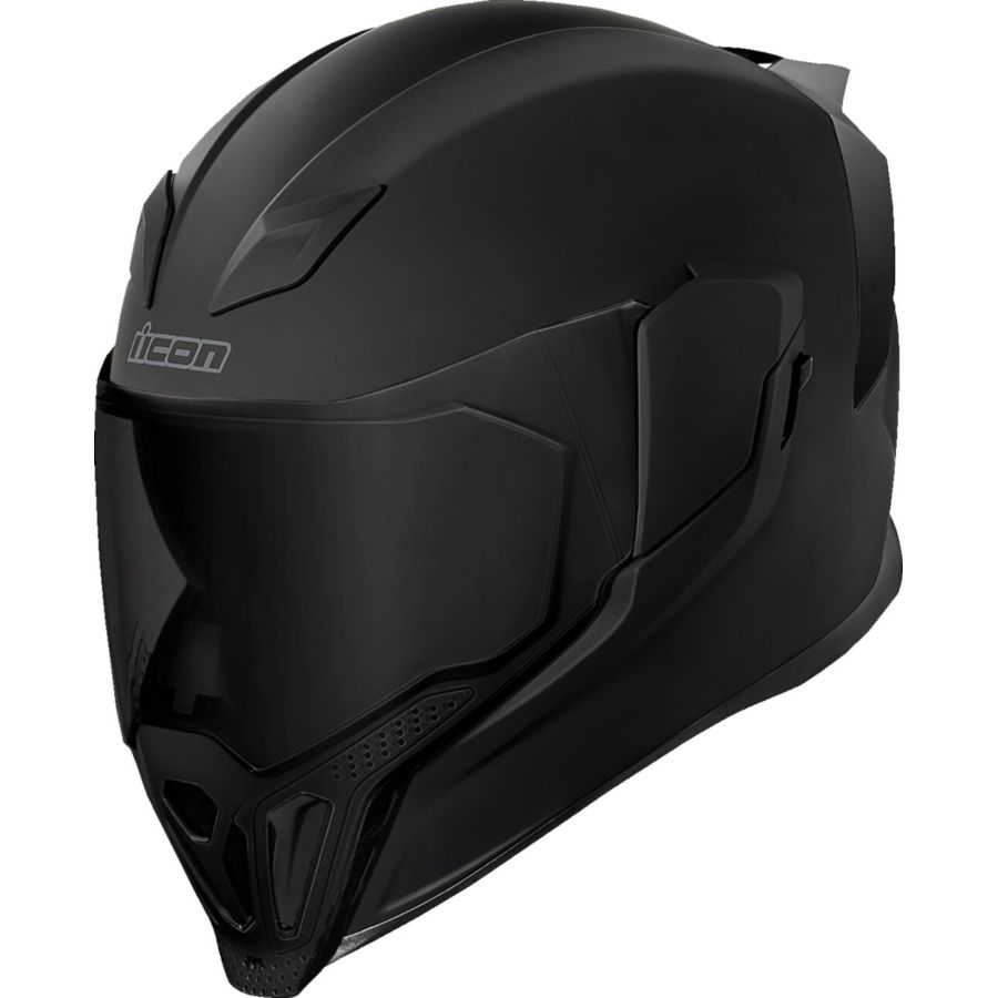 Kask ICON aflt dark rub bk XS