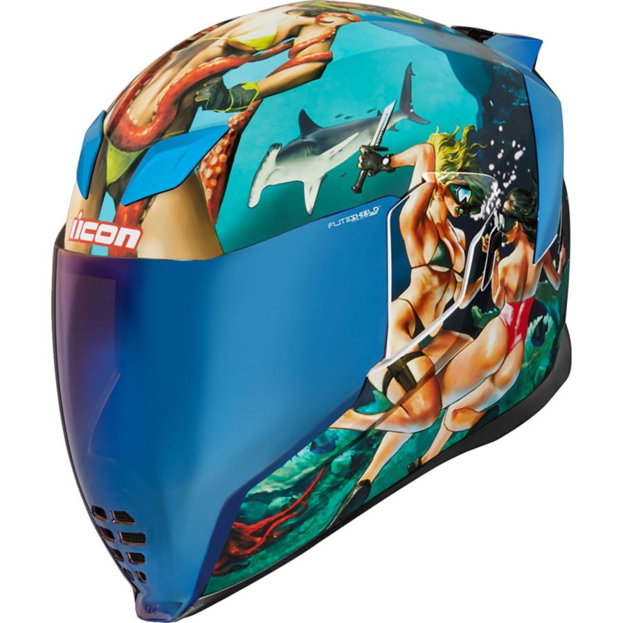 Kask ICON aflt plsurdme4 bl XS