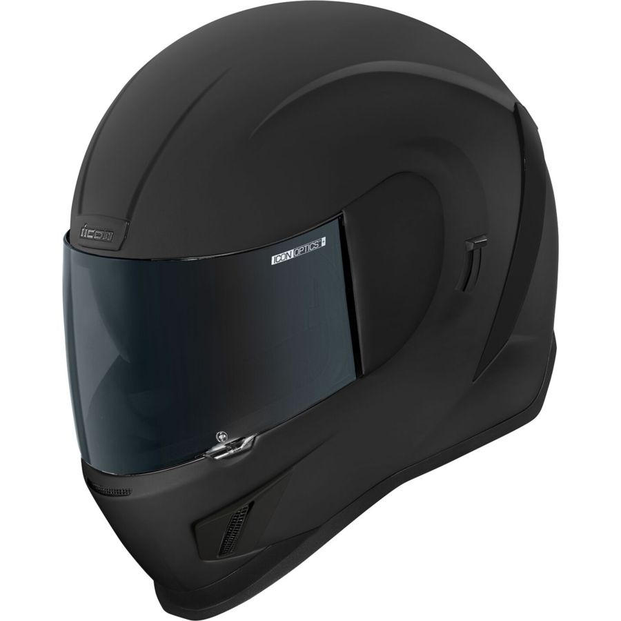 Kask ICON afrm dark rub bk XS