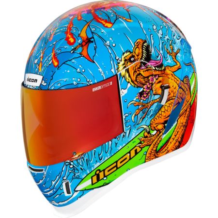 Kask ICON afrm dino fury bl XS