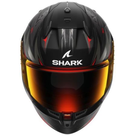 Kask shark d-skwal 3 blast-r mat black anth red m