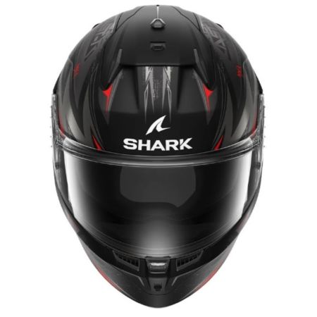 Kask shark d-skwal 3 blast-r mat black anth red m