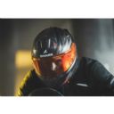 Kask shark d-skwal 3 blast-r mat black anth red m