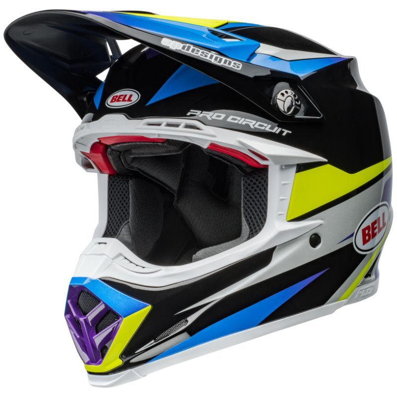 Kask bell moto- 9s flex pro CIRCUIT 24 S