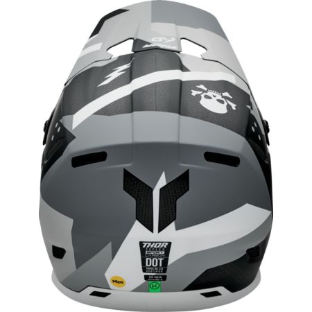 Kask THOR REFLEX SPORT CARBON GY/WH szary XS