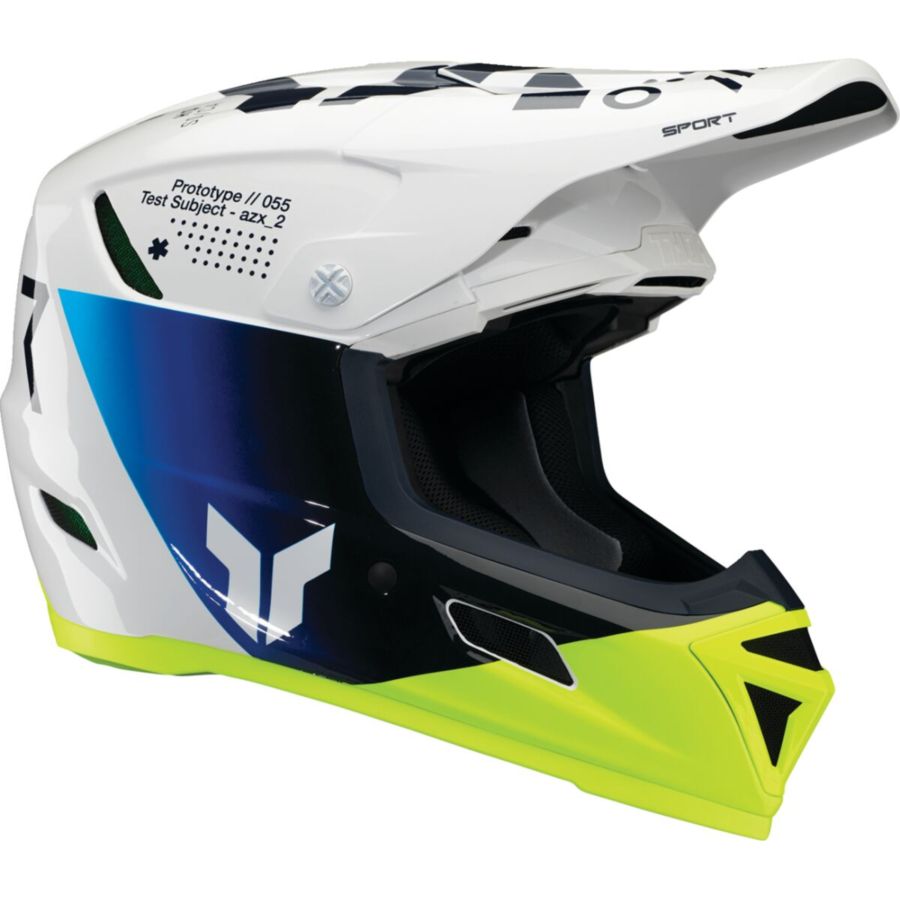 Kask THOR REFLEX SPORT STRIKE NV/AC biały XS