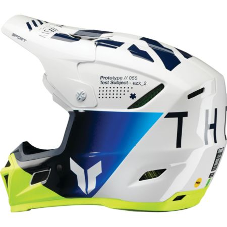 Kask THOR REFLEX SPORT STRIKE NV/AC biały XS