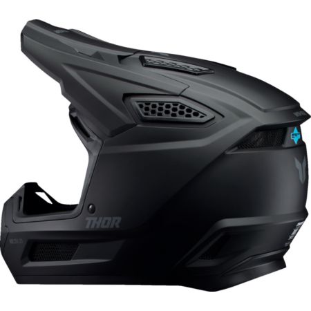 Kask THOR FLEET BLACKOUT czarny XS