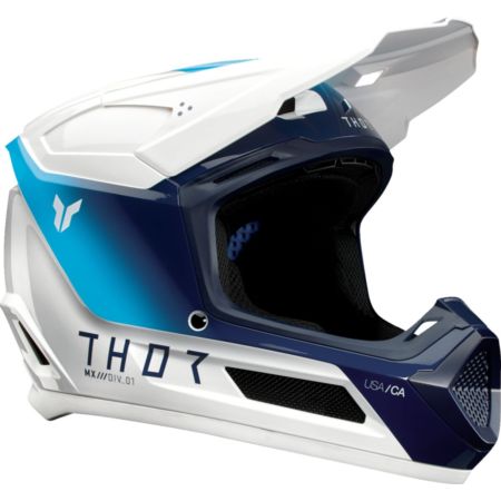 Kask THOR YOUTH FLEET STORM WH/NV biały S