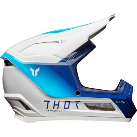 Kask THOR YOUTH FLEET STORM WH/NV biały S