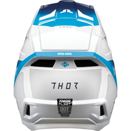 Kask THOR YOUTH FLEET STORM WH/NV biały S