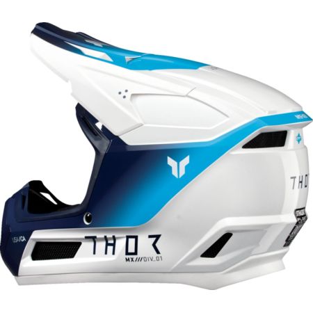 Kask THOR YOUTH FLEET STORM WH/NV biały S