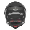 Kask NOX Dual off road N312 Vapor Czarny tytan L