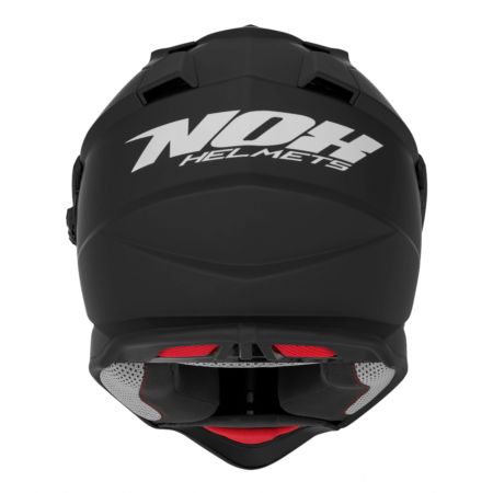Kask NOX Offroad N312 Solid Mat czarny L