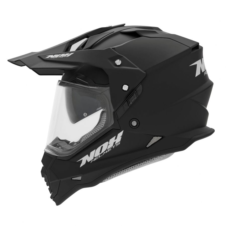 Kask NOX Offroad N312 Solid Mat czarny L